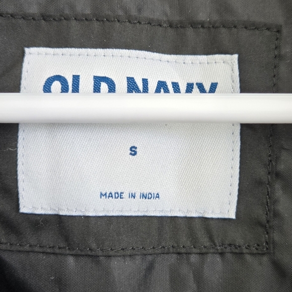 Old Navy Water Black Resistant Long Duvet Puffer Coat Size Small - Picture 6 of 12